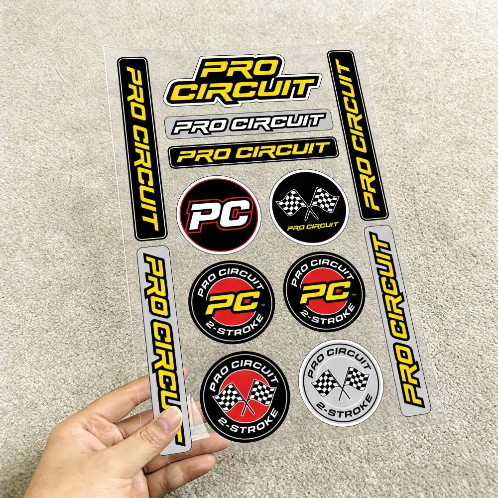 FOR p-Pro c-Circuit All Purpose Reflective Waterproof Scratch Blocker Decal Car Bike Helmet Cup Refrigerator Decorative Stickers - view 4
