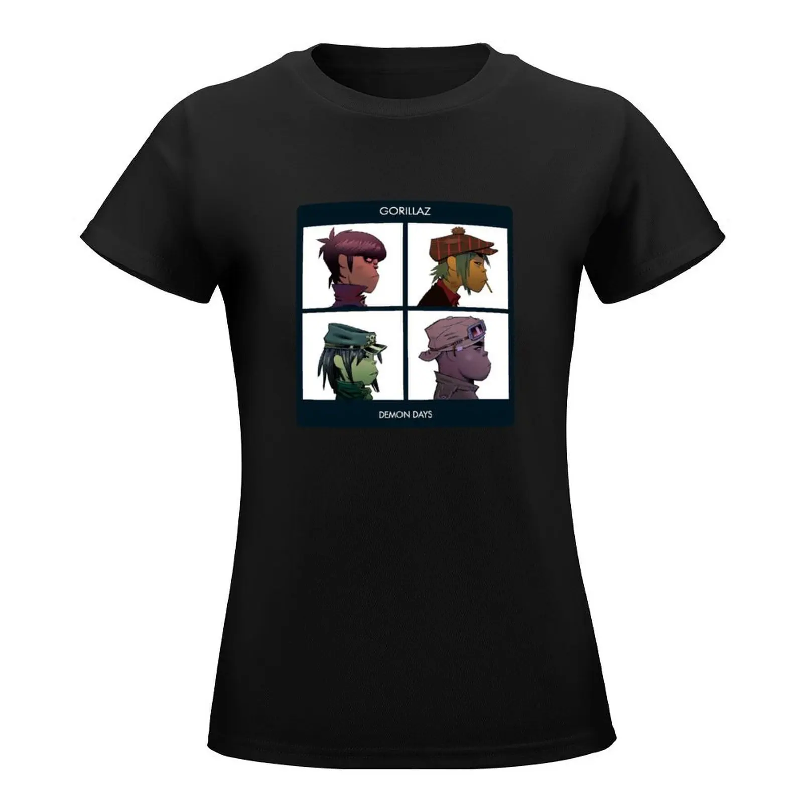 Copy of A road to somewhere vermint gorillaz ,gorillaz gorillaz gorillaz T-Shirt graphics blacks summer blouses woman 2024