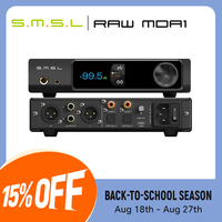 SMSL RAW-MDA1 Dual ES9039Q2M Decoder support MQA MQA-CD LDAC Bluetooth 5.1 Hi-res DAC with Remote Control SMSL MDA1