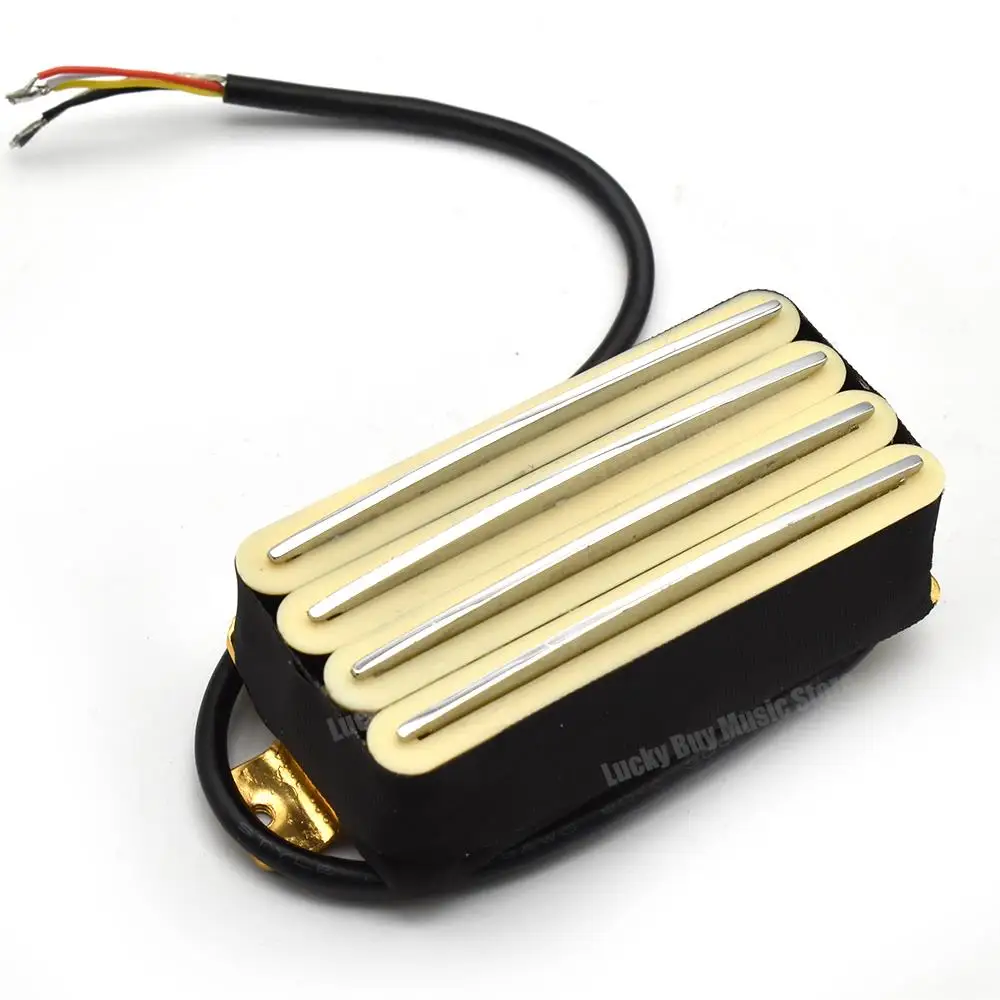 Hot Rail 2-Dual Blade جيتار كهربائي عالي الإخراج نوع المسار أربعة لفائف هامبوكر لاقط 5 ألوان #6