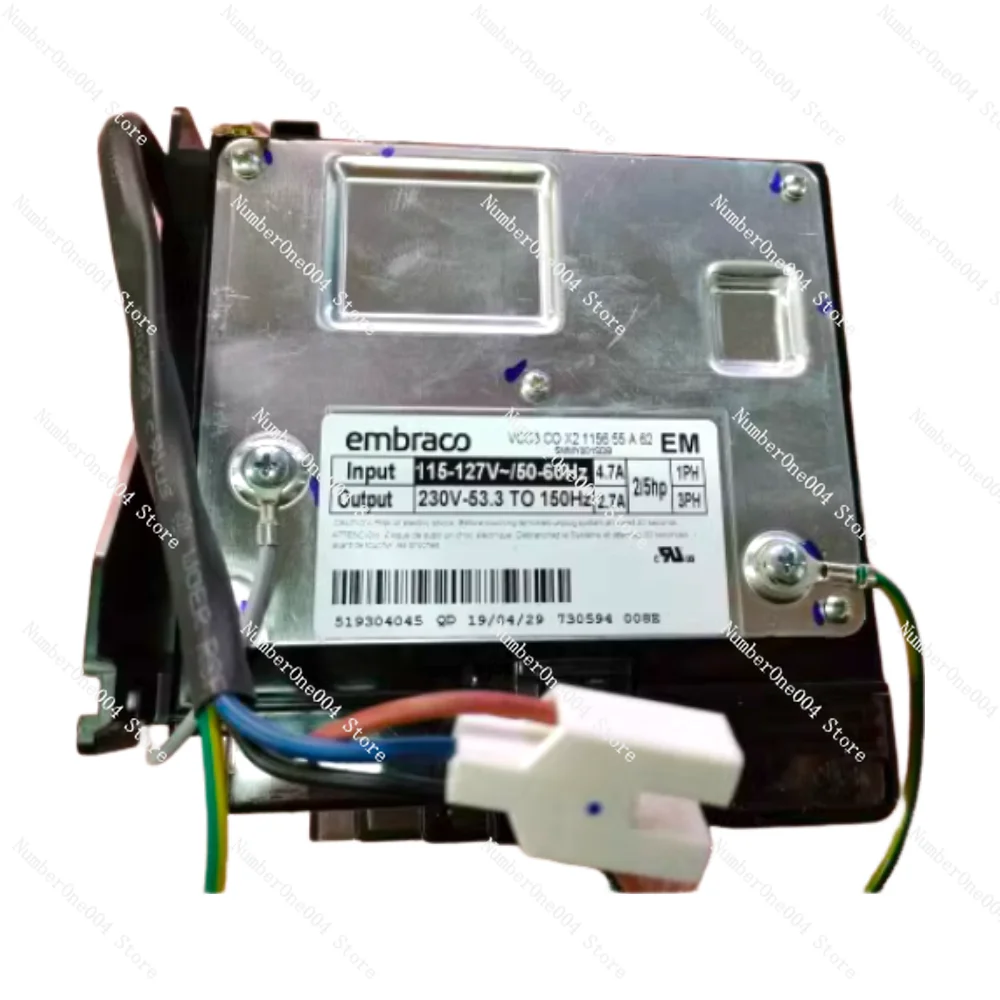 

Used for EMBRACO VCC3 COX2 1156 55A62 EM 0193525166 Variable Frequency Refrigerator Compressor Drive Board Box 115V-127V