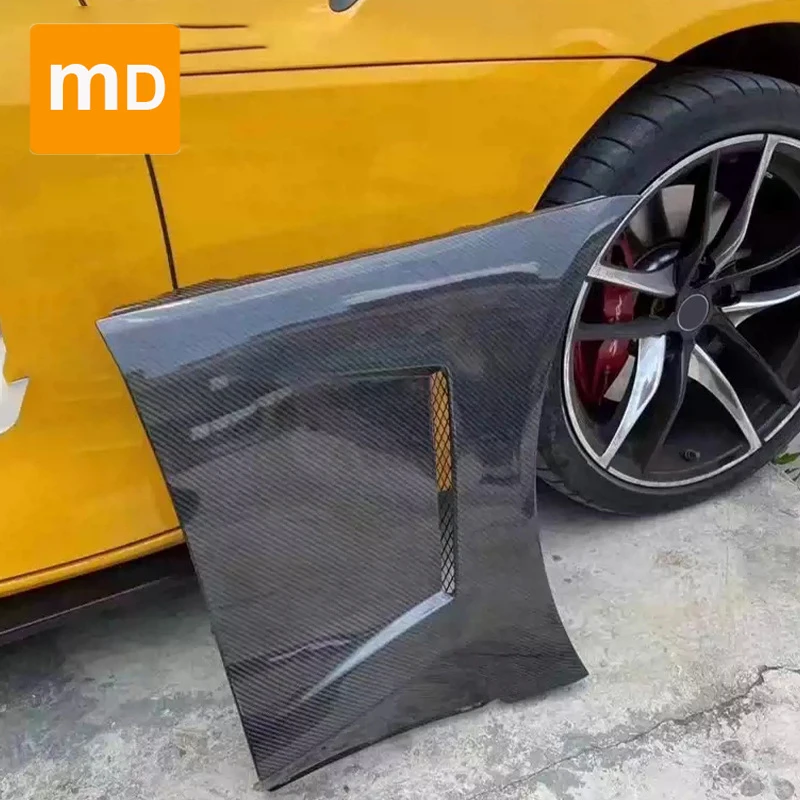 For 2019-2023 Toyota Supra A90 A91 Carbon Fiber Black ART Type Body Side Panels Fender Car Accessories Upgrade