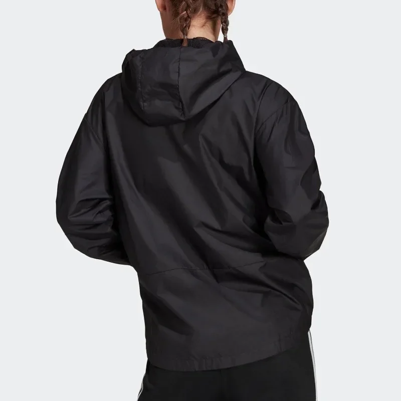 Adidas Drawstring Waist Bomber Woven Spring Adjustable Loose Outdoor Sports OuterwearH07842 1PCS