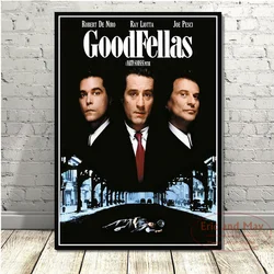 Classic Movie Goodfellas Gangsters Godfather Posters And Prints Wall Pictures For Living Room Vintage Decorative Home Decor