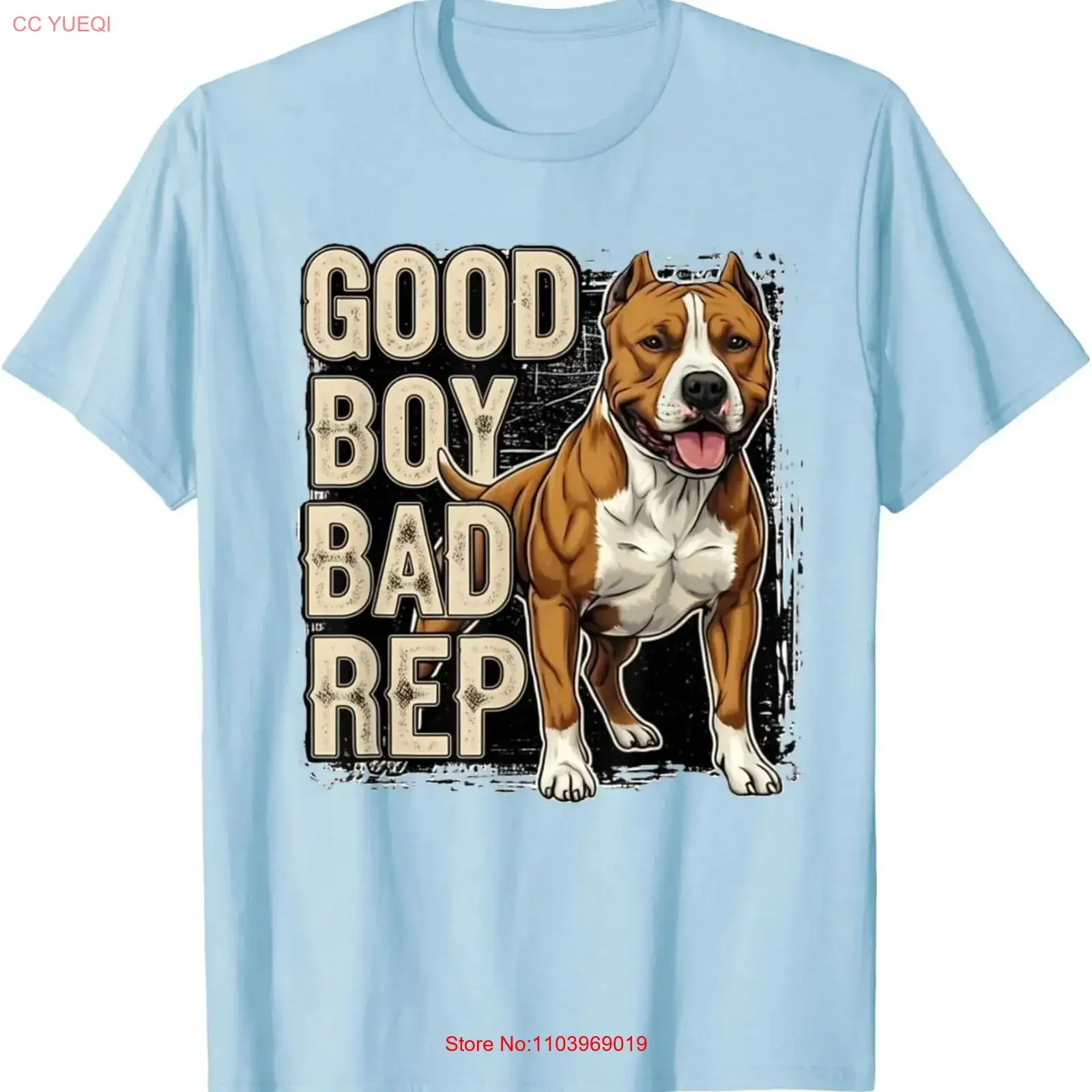 Camiseta para amantes de los pitbulls, perros de raza bully, con estampado vintage lavado, suave, transpirable y versátil.