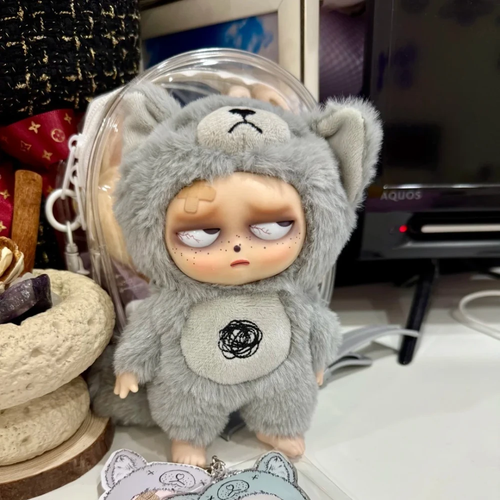 جديد Sleepless Grumpipi سلسلة صندوق أعمى لطيف الفينيل الوجه صندوق الغموض أنيمي عمل الشكل الدمى أفخم مفاجأة حقيبة قلادة هدية لعبة