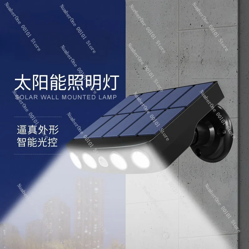 Solar Sensor Monitoring Street Lamps for Outdoor Lighting Simulation, Eco-Friendly Solar-Powered Street Lighting