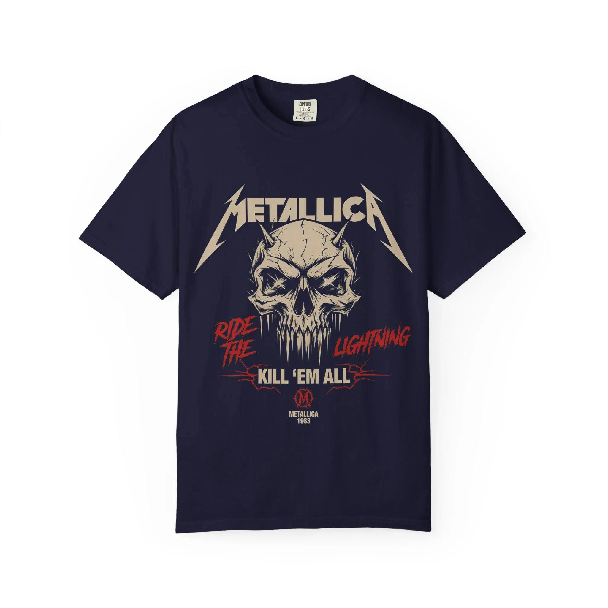 Metallica Band M72 World Tour - đánh giá và giá Ireland Summer Clothing