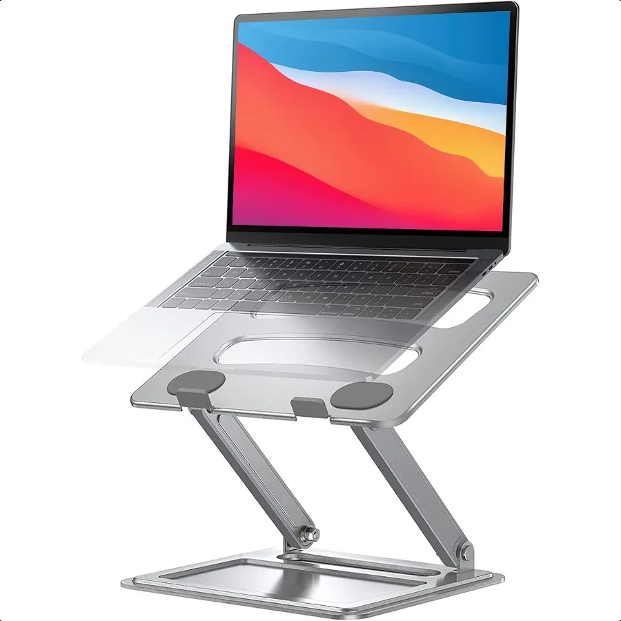 

Laptop Stand for Desk Adjustable Foldable Laptop Riser for 1015.6 Inch Laptops Computer Stand for Book Notebook Portable Ergono