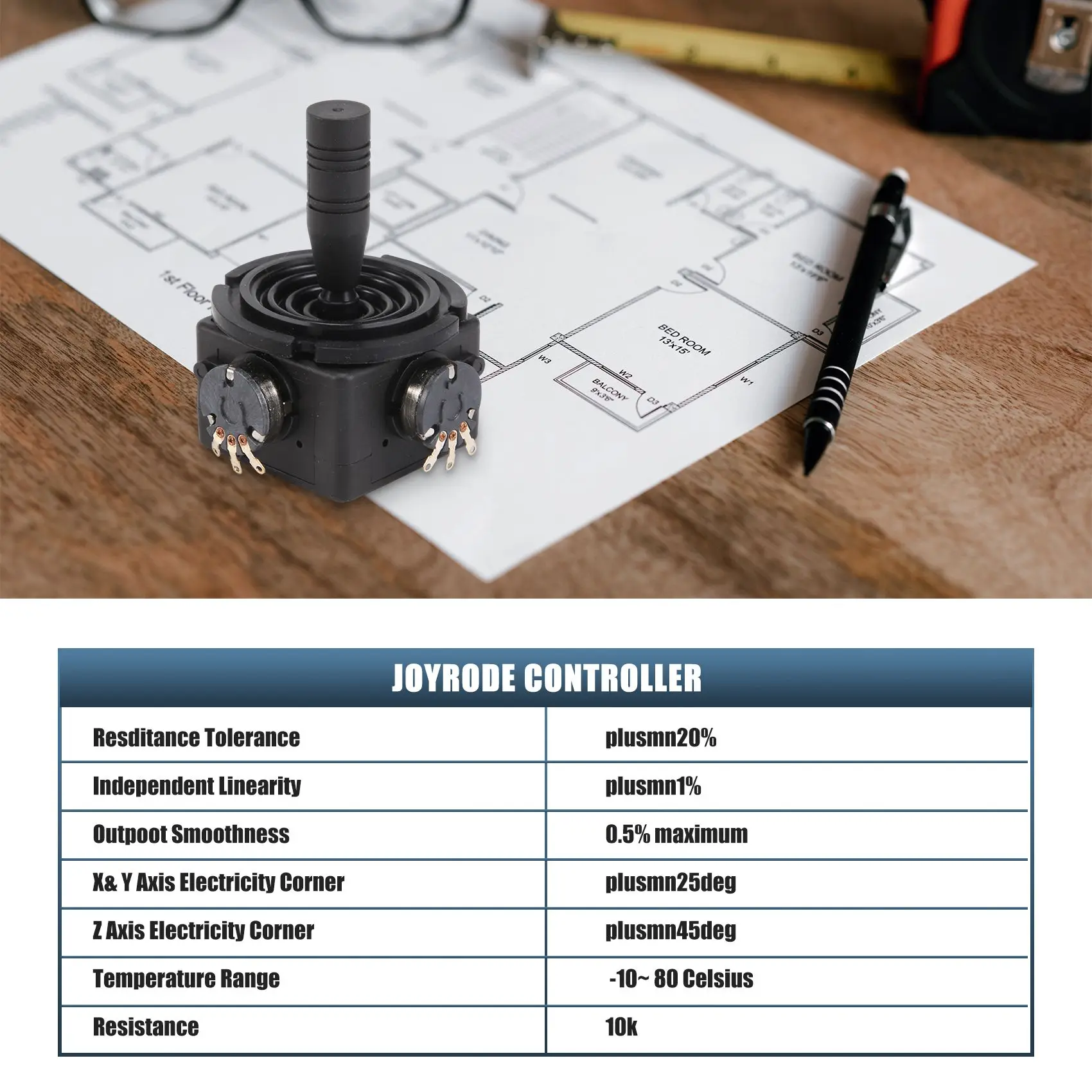 Joystick Potentiometer Jh-D202X-R2/R4 10K 2D Monitor Keyboard Ball Joyrode Controller