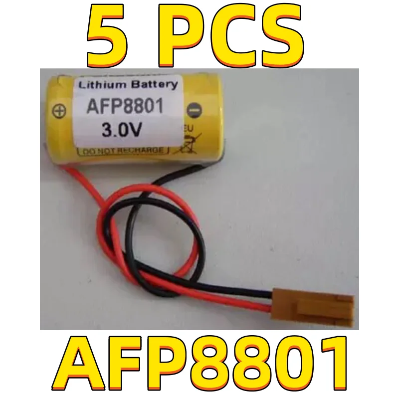 5 упаковок для батареи PANASONIC AFP8801 3V PLC