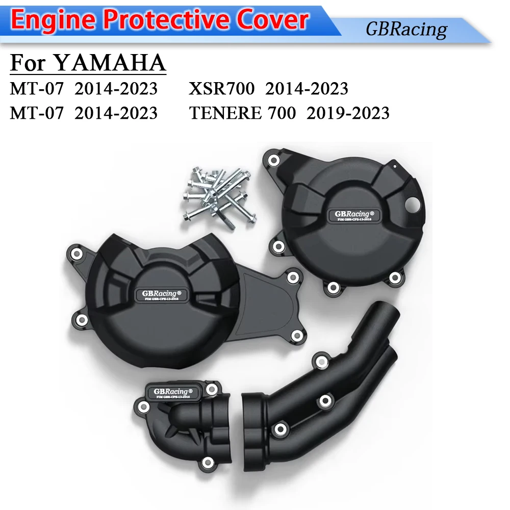 

For Yamaha MT-07 XSR700 FZ-07 TRACER 2014-2023 TENERE 700 2019-2023 Motorcycle Accessories Engine Protection Cover