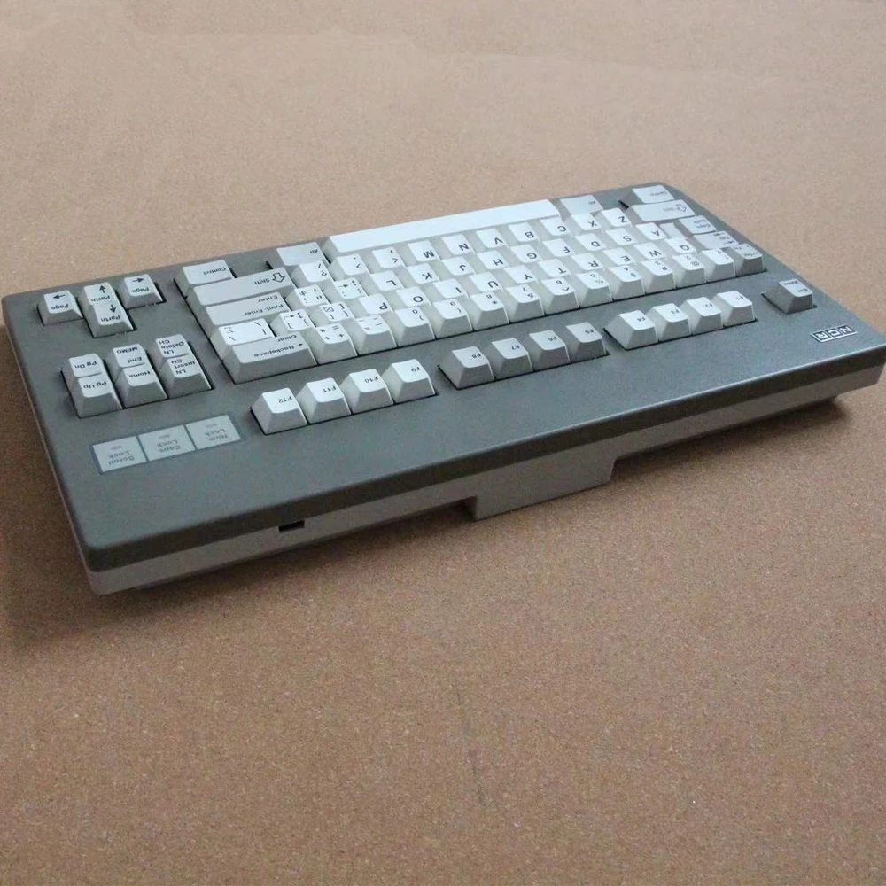 Imagem -05 - Kit Retro Teclado Mecânico Cinza Escuro Ncr80 Wkl 7u Iso Espaço