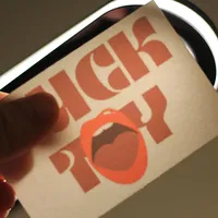 Toy english letter cuckold temporary tattoos,adult waterproof sticker.