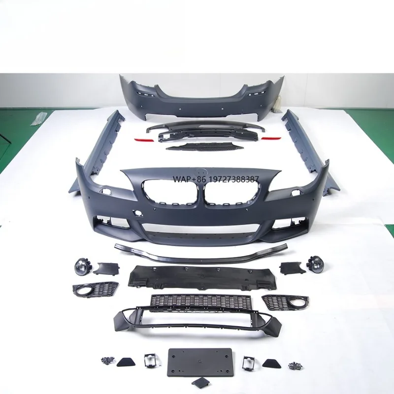

High Quality 5 Series F10 MT Style Body Kit Fit for F10 with Front Lip Rear Spoiler Rear Wing Front Side Skirt Car Kits