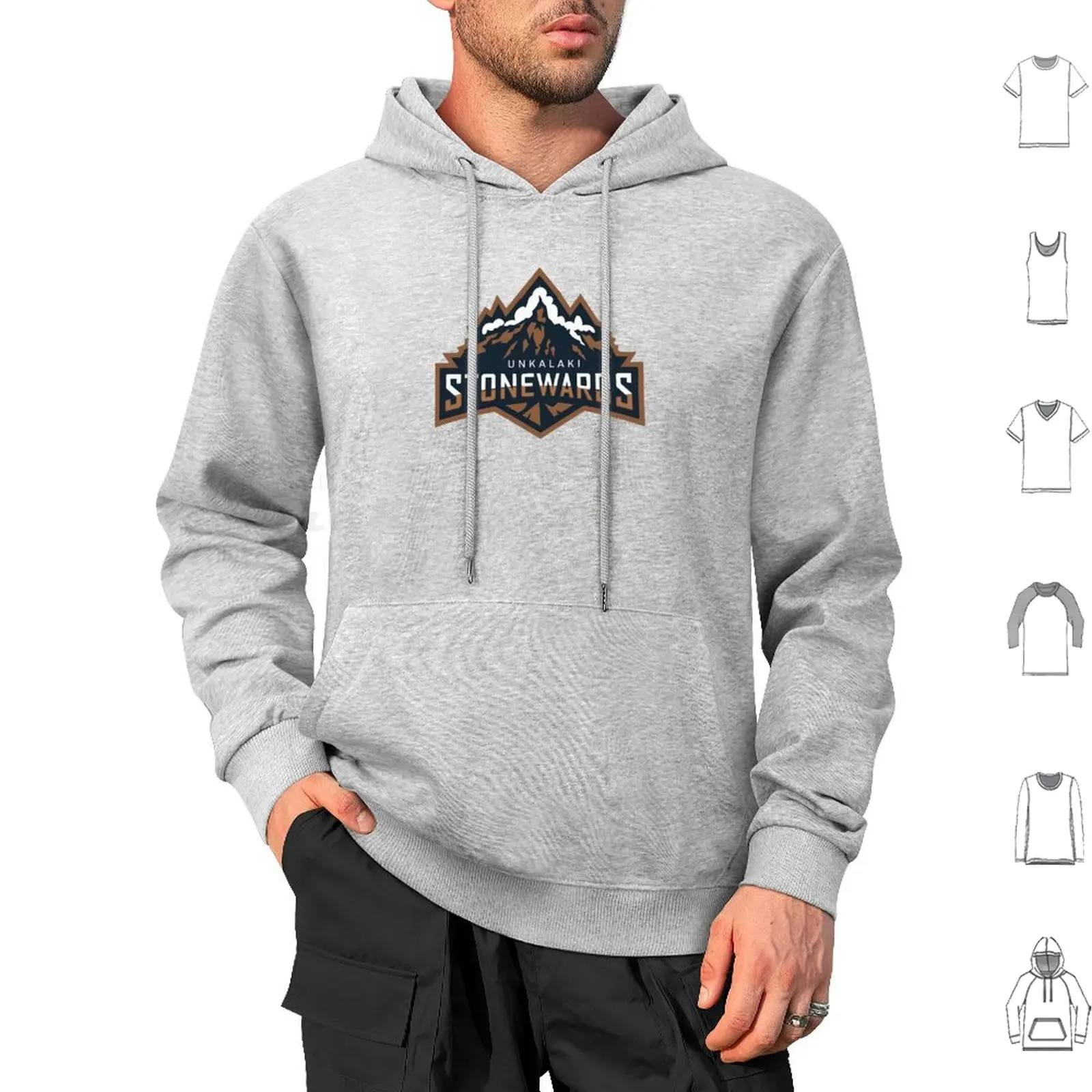 Brandon Sanderson , Stormlight Archive Sports Team Style , Unkalaki Stonewards Hoodie cotton Long Sleeve Stormlight