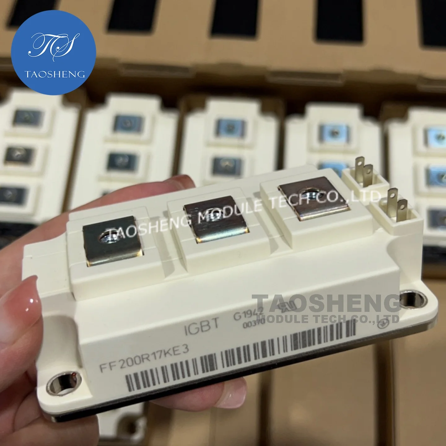 

1 шт. FF200R17KE3 200A/1700V Новый и оригинальный IGBT-модуль【TAOSHENG】 # TS101