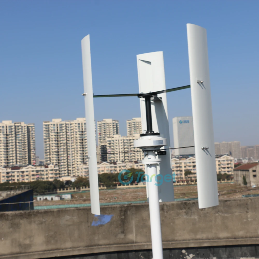 

Low Speed 25000W 22KW Vertical Axis Maglev Wind Turbine Generator 110V 230V Free Energy Household Wind Turbine with Controller