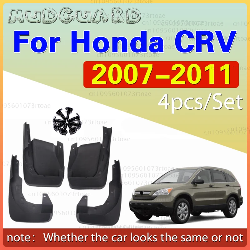 

For Honda CR-V CRV CR V 2007-2011 2008 2009 2010 Mudflap Fender Splash Guards Flap Splash Mud Guards Cover Part Anti-splash