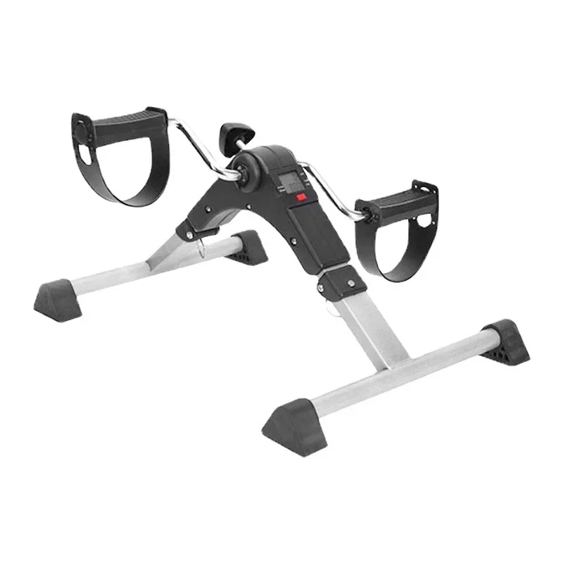 

l Manufacturer wholesale mini folding fitness pedal stepping motion LCD display leg exercise bike foldable indoor home