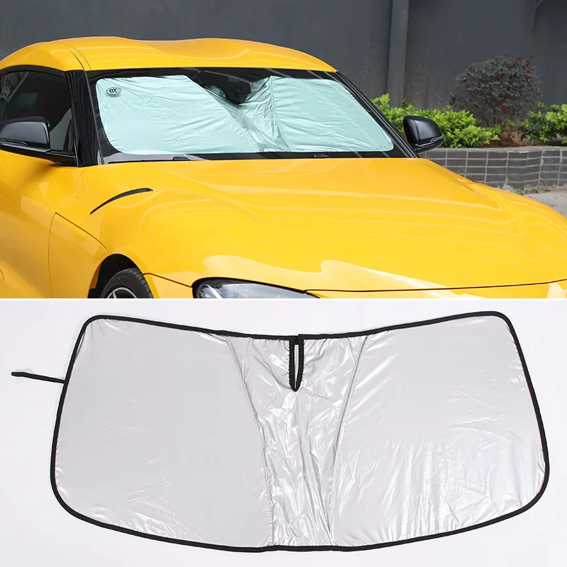

For Toyota GR Supra MK5 A90 2019-2022 Car Front Windshield Full window glass Sun Protection Parasol Car Accessories