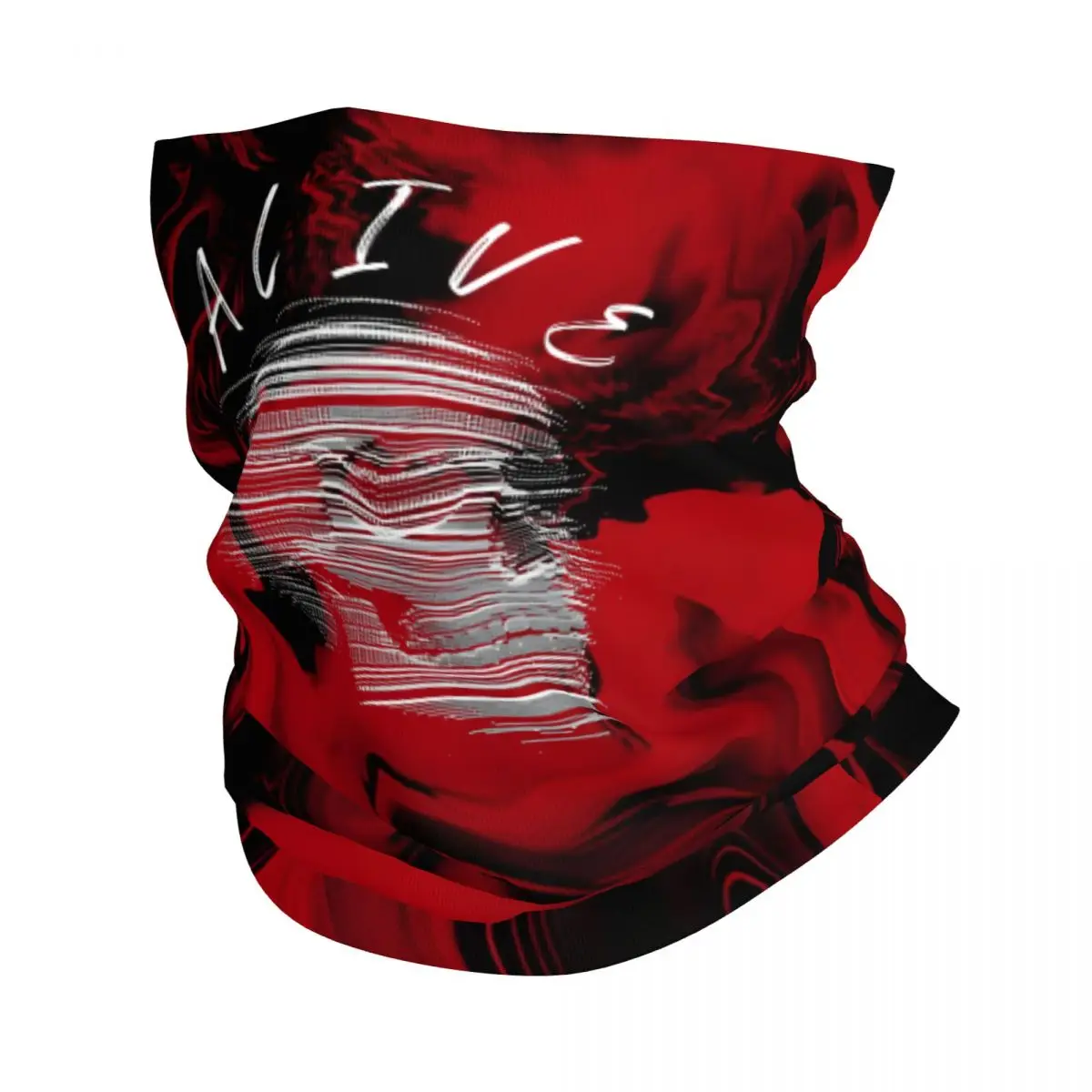 

Alive Skull Alive Bandana Neck Cover Motocross Wrap Scarf Cycling Scarf Hiking Unisex Adult Winter