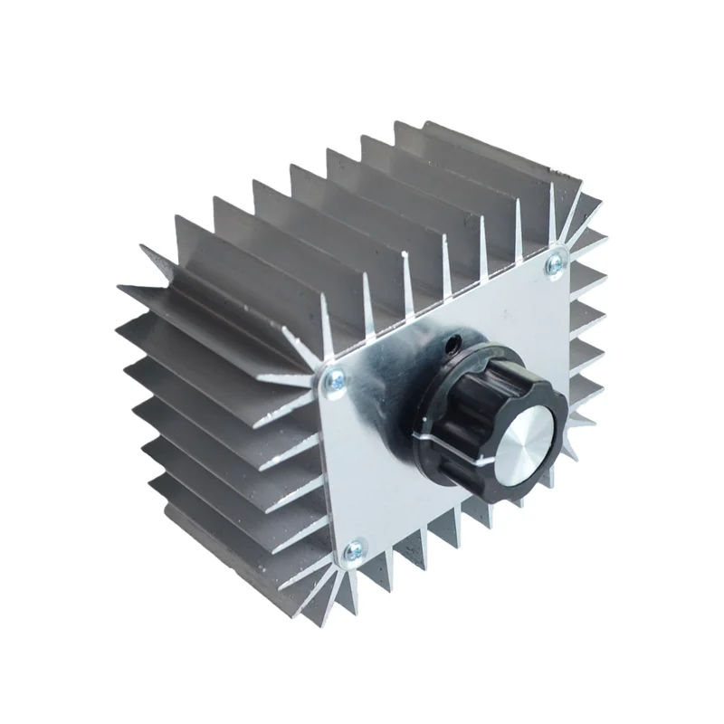 High-power electronic voltage regulator 5000W 220V with shell, thyristor voltage regulator, temperature regulator, dimmer