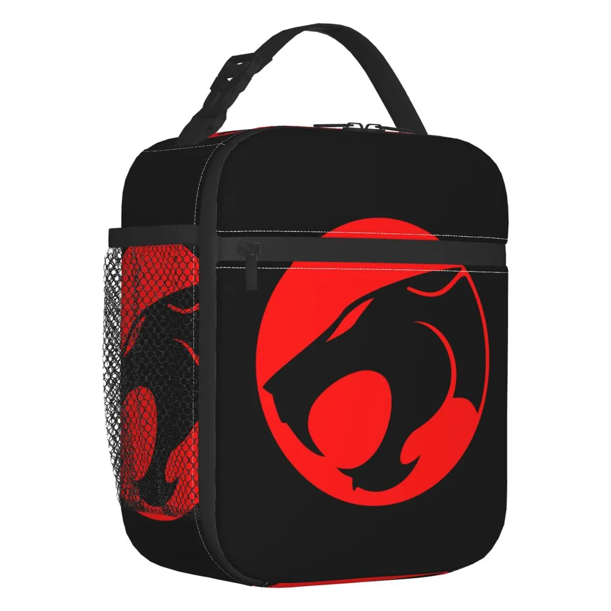 Cartoon Anime Thundercats Portable Lunch Box Women Multifunction Thermal Cooler Food Insulated Lunch Bag School Children Student