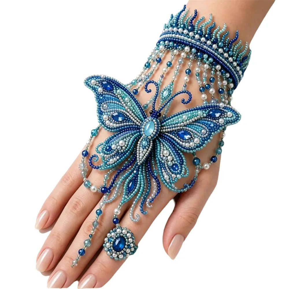 Animal Design Animal Shaped Bracelet Beginner-Friendly Non-Finished Products Beaded Bracelet Kit Beaded Animal Kits
