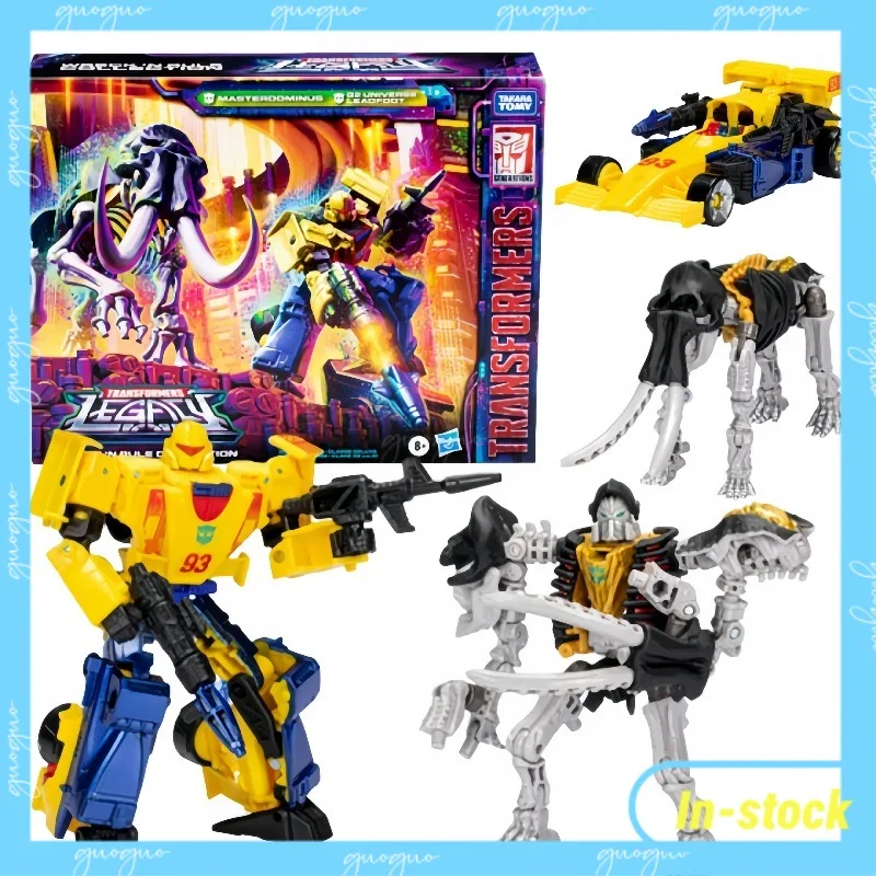 

【In-stock】 Hasbro Variable Toys Thunder Rescue Team Masterdominus and Leadfoot Collection Model Toy Gifts