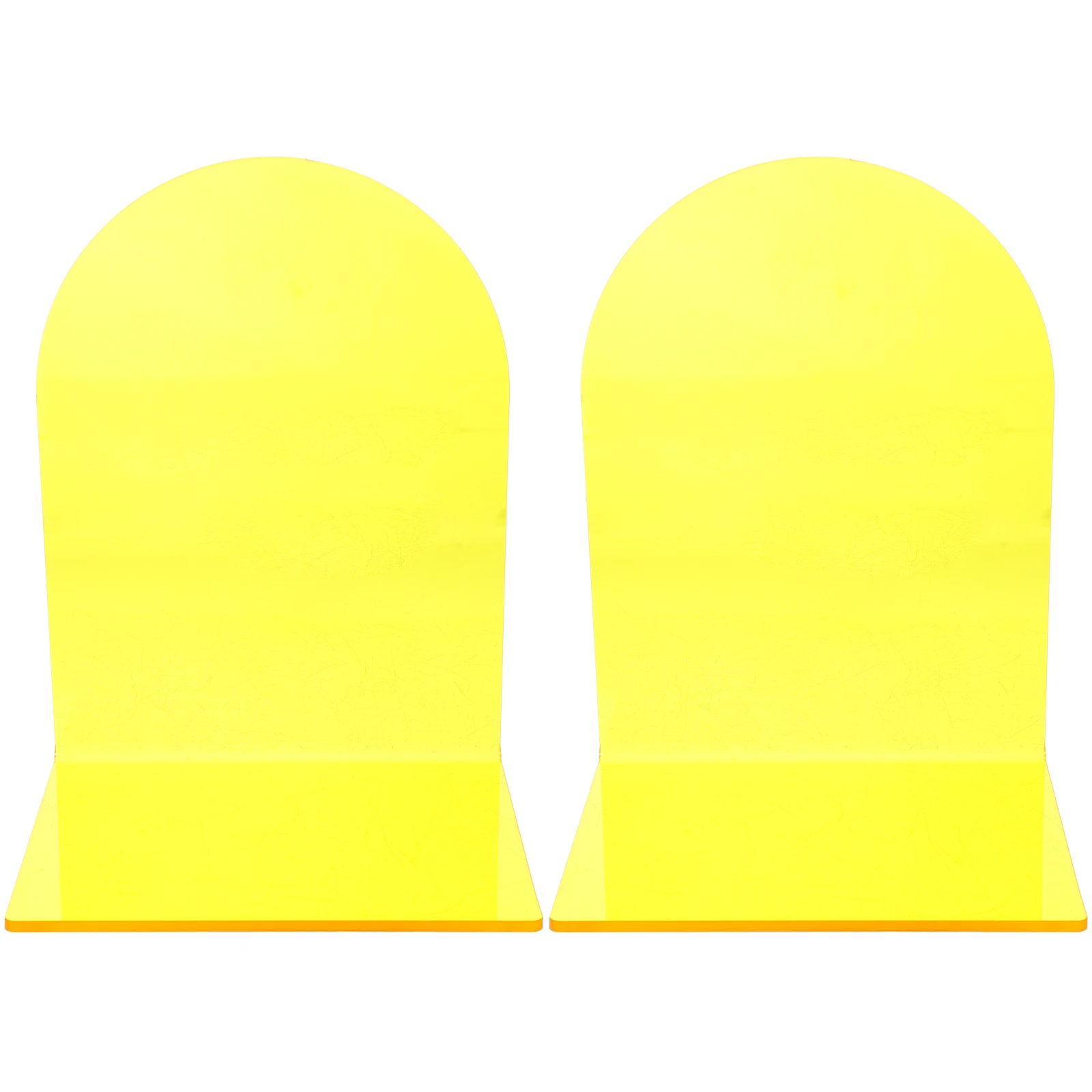 

2Pcs Acrylic Bookends Small Decorative Transparent St Easels Rack ganizer Home Office Desktop Display Book Shelf