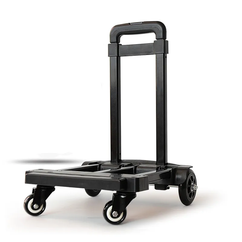Hotel Trolley Top Quality Folding Wheels Shopping Luggage Heavy Duty Cart Multi-functional Portable Trolley Carretillas
