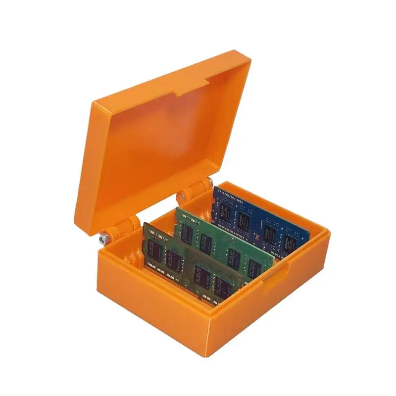 3D Printed Document Storage Box Sturdy Large Capacity Receipt Organizer Portable for Business Travel Office File Sorting