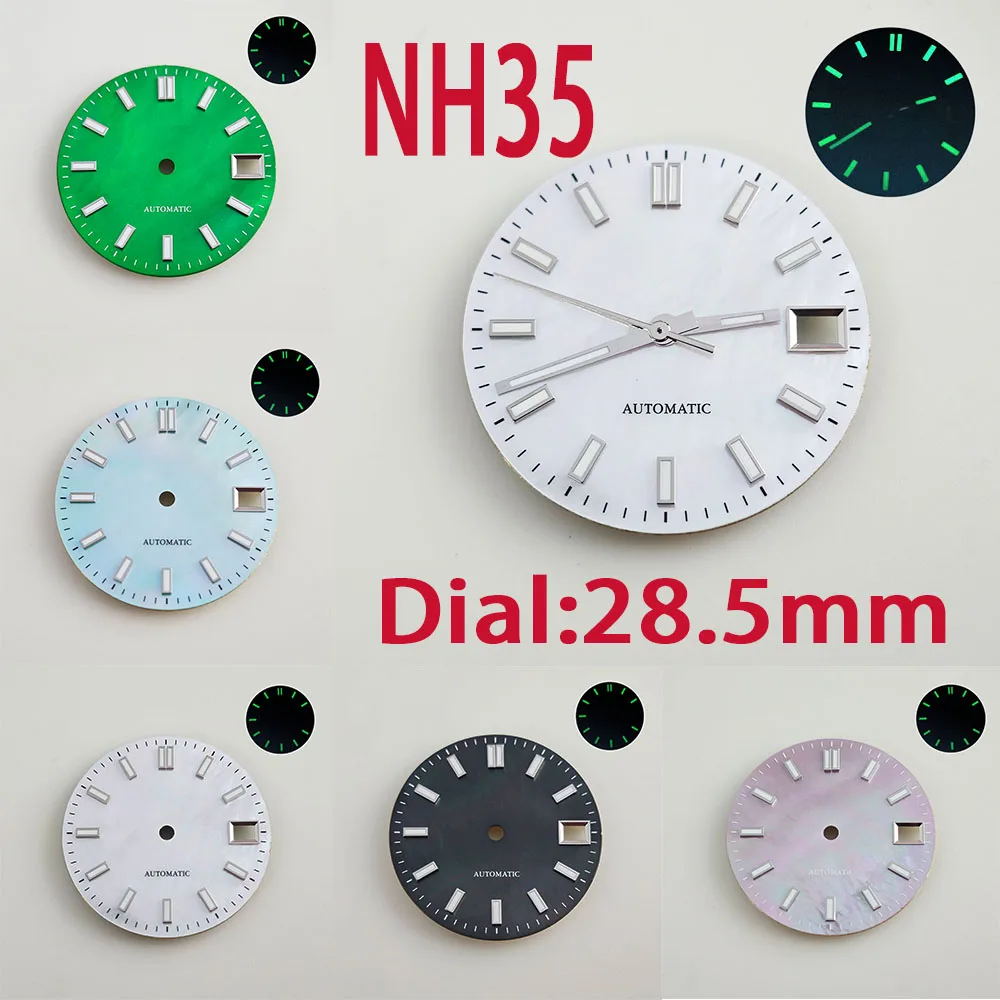 New 28.5Mm Dial Gre… - image