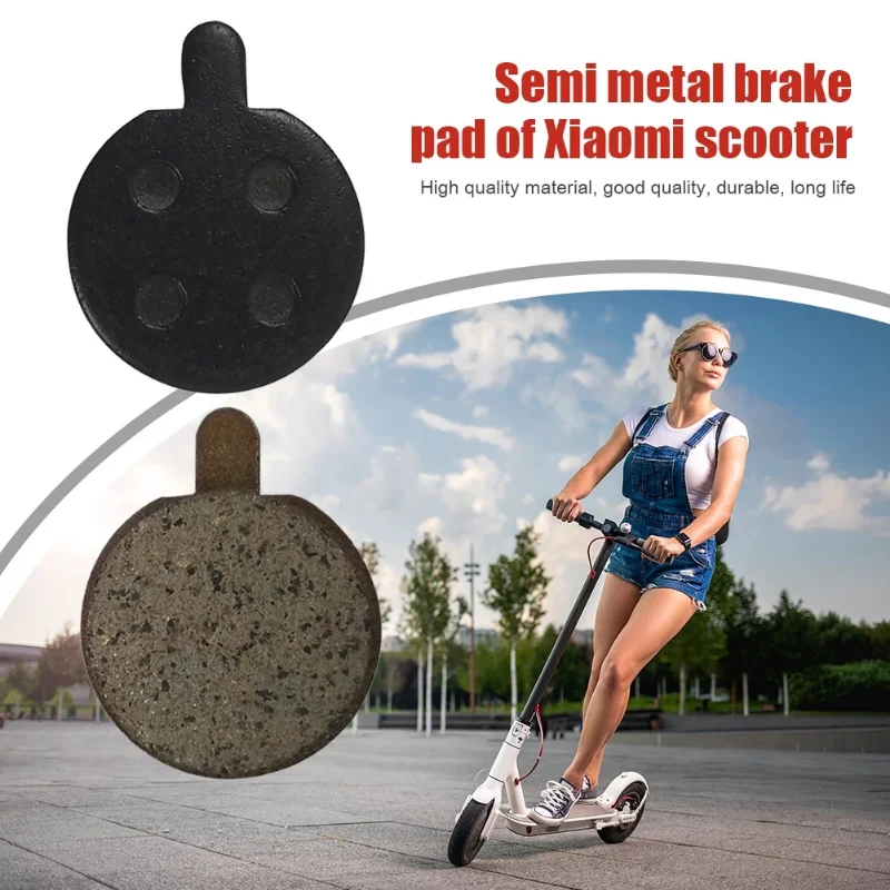 2/4/10 sztuk klocków hamulcowych do skuterów elektrycznych dla Xiaomi M365 Pro Kick Scooter części zamienne płytki cierne odporne na zużycie