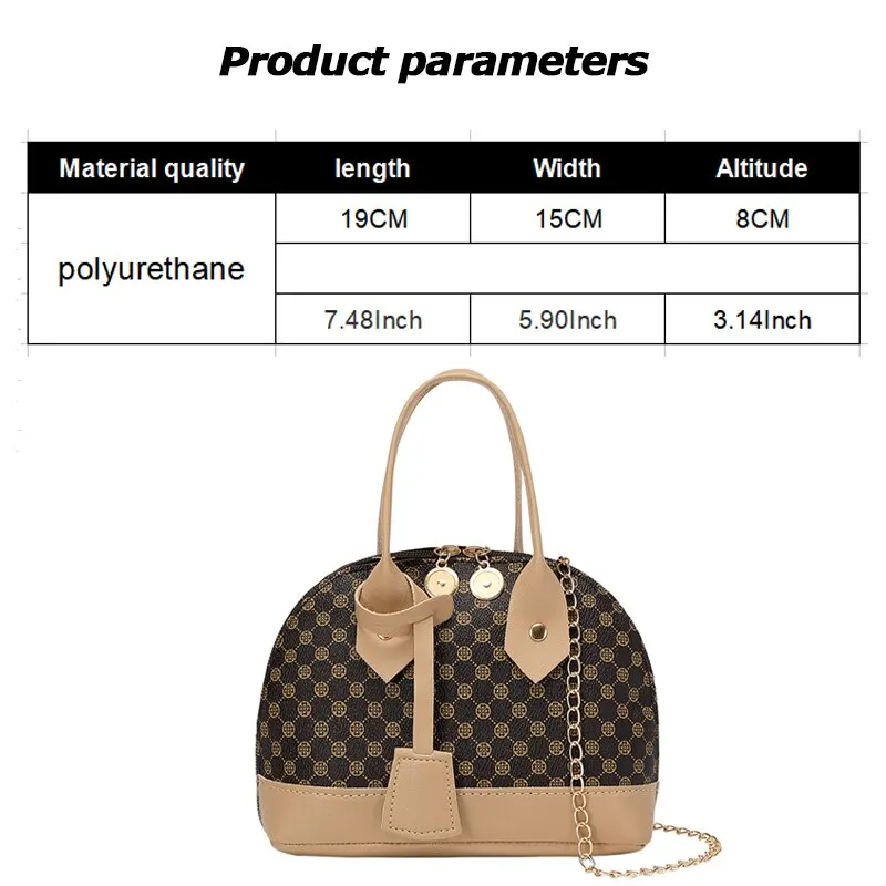 Fashion Shell Bags for Women Shoulder Bags Ladies Handbags Womens Crossbody Bags Totes Luxury Designer Hand Bags Female