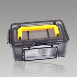 1 Pcs Dust Box Bin for Ecovacs Debea X500 Robot Vacuum Cleaner Parts Dust Box Replacement Filter Accessories