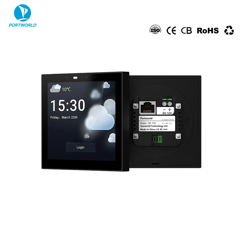 4-inch IPS Touch Panel ESP32 FreeRTOS LVGL Graphics Library USB/Electric Powered for Smart Home Hotel Lighting Control