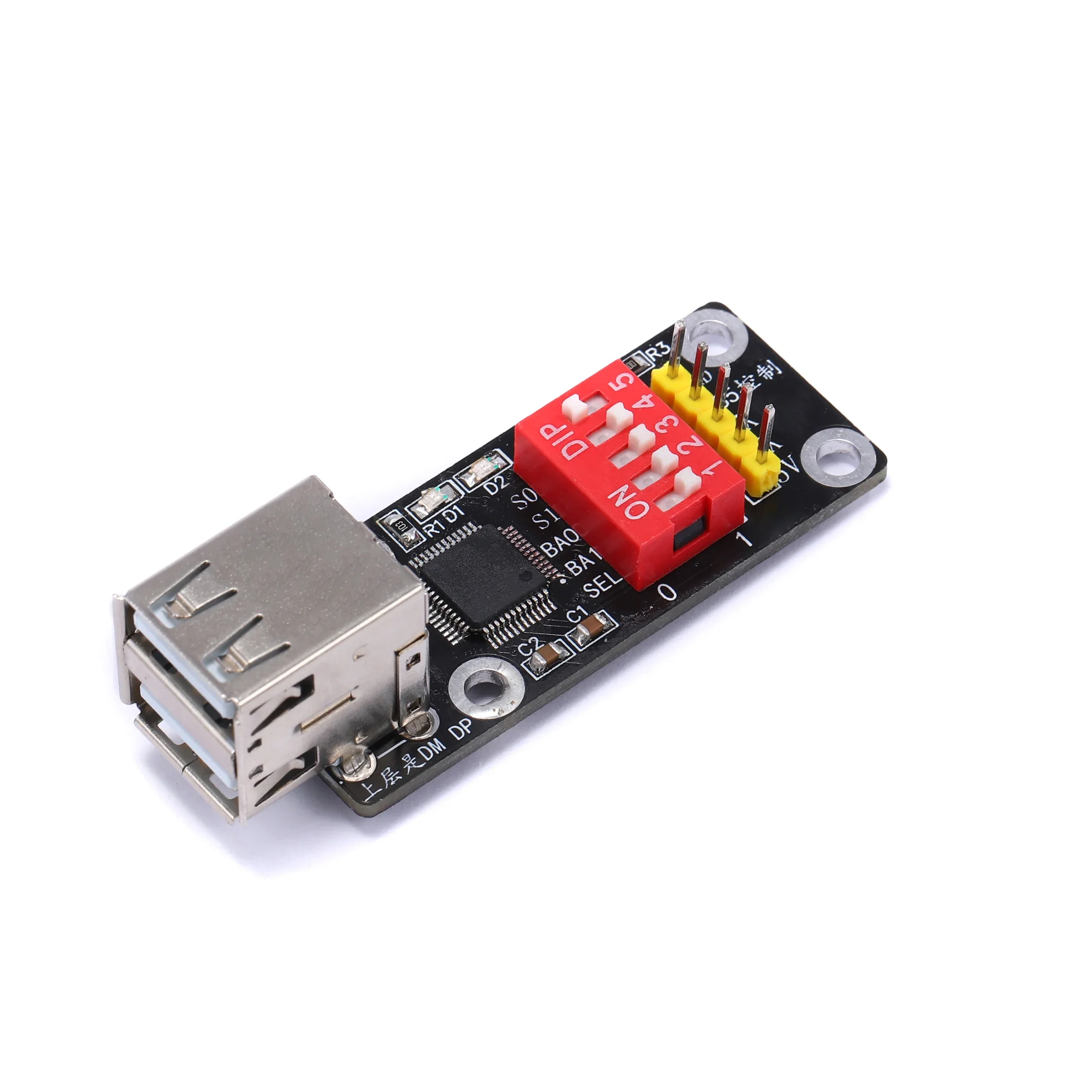 

Ch9350 module hid keyboard mouse to serial port virtual keyboard scanning gun to serial port KVM