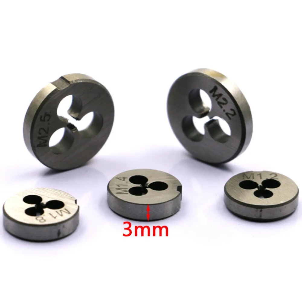 Handwerkzeuge Wasserhähne Matrizen Set Schraubgewindestopfen Kohlenstoffstahl 30 Stück Gewindebohrer und Mini-HSS-Mikrodrahtschlüssel metrisch M1-m2,5 und M1 bis M2,5 – Detail 4