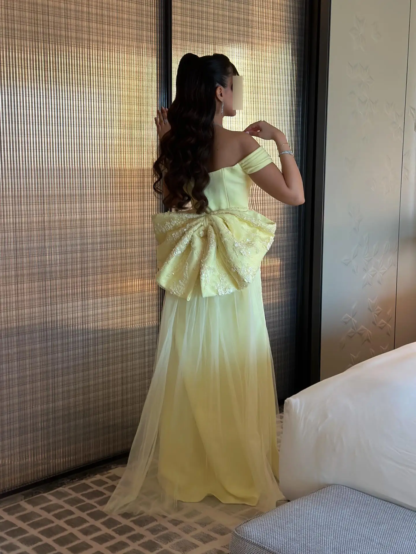 Vestidos de ocasión personalizados a medida Ypmwzx vestido de fiesta de boda con lazos hasta el tobillo con escote en forma de corazón