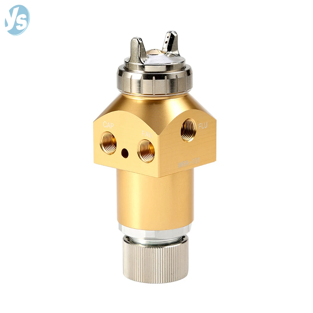 Automatic WRA-101 Spray Gun Robot-Compliant High-Efficiency Pneumatic Paint Sprayer Brass for Manipulator/Reciprocating New