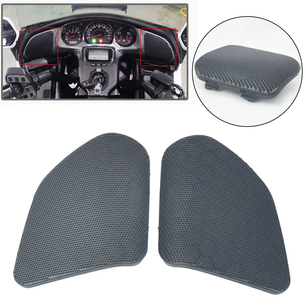 

1side/pair Speaker Cover Left/right/pair Front Horn Mesh Cover Audio Mesh Cover For Honda GL1800 2001-2005 Front Speaker Cover