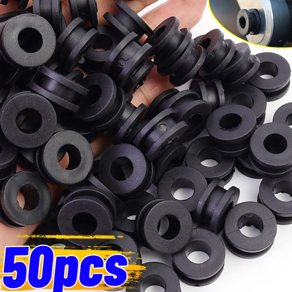 50/10Pcs Motorcycle Side Cover Rubber Grommets Gasket Fairings for Yamaha for Honda for Suzuki CBR GSXR Ninja ZX YZF Kawasaki