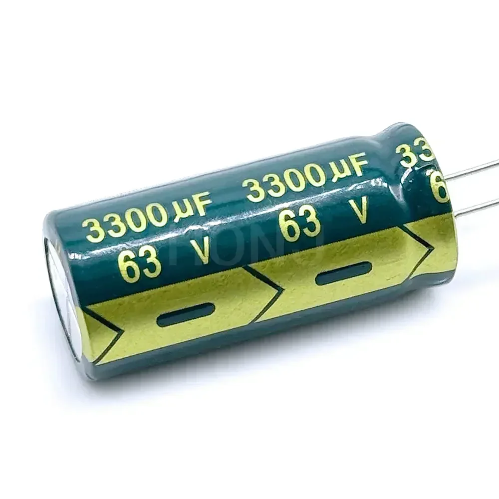 2-5PCS 63V3300UF 18*40 3300UF63V 18X40MM 63v 3300uf 18*40 Electro Electrolytic capacitor 20%