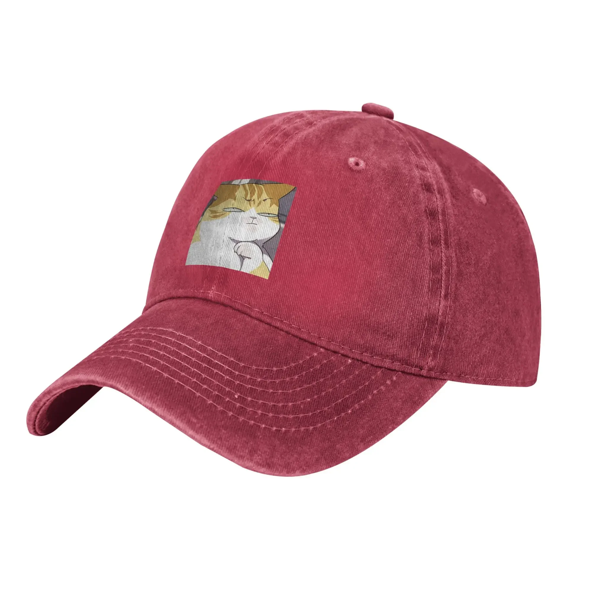 Бейсболки Eleceed Kayden Cat Form из джинсовой ткани, регулируемые, для активного отдыха, унисекс