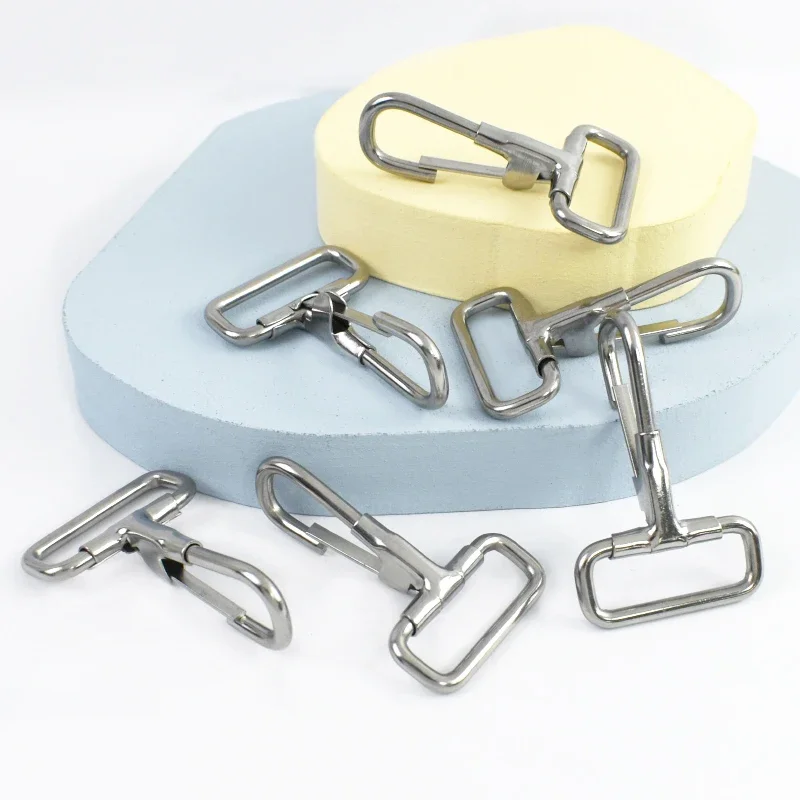 

2/5/10Pcs304 Stainless Steel Swivel Buckle Metal Lobster Clasp for Backpack Keychain Handbag Strap Snap Hook DIY Accessories