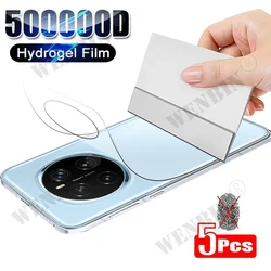 5Pcs Hydrogel Film For Honor Magic 7 Pro Lite 5G Screen Protector For Honor Magic 6 Pro 5G Back Film