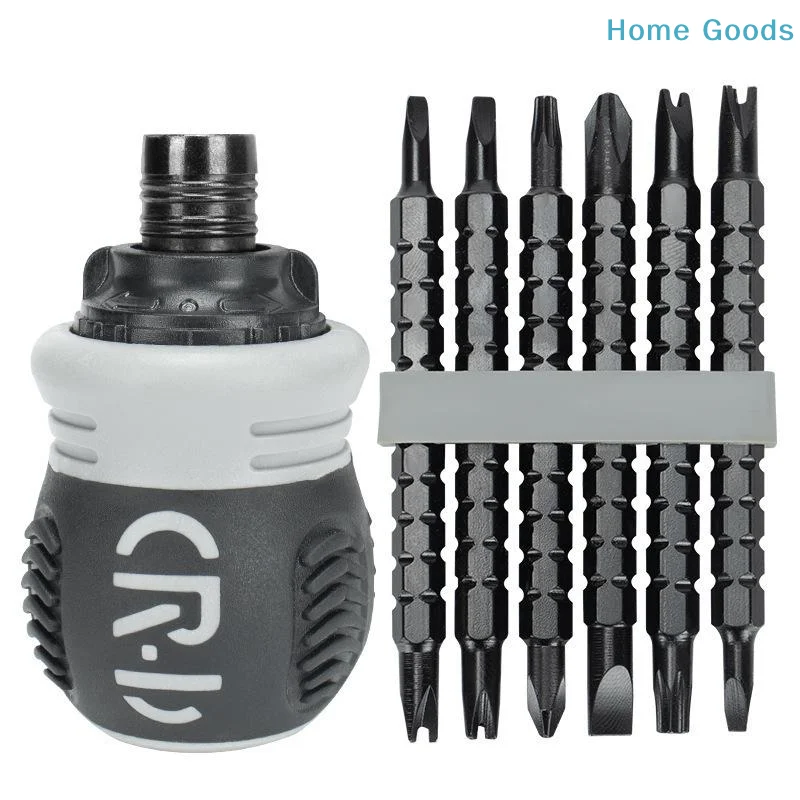 preferred15 in 1 Ratchet Screwdriver Set Short Handle Radish Type Head for Home Office Repair and Assembly Workproduct