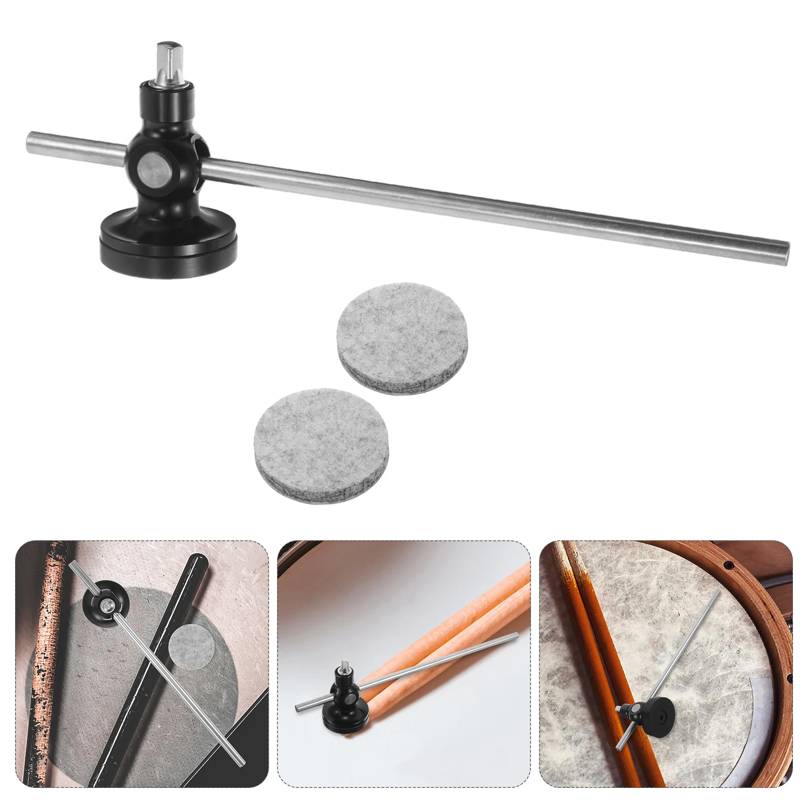 

1 Set Hammer Replacement For Bass Drum Pedal Adapter Multifunctional Adjustable Angle Sturdy Frame Durable Material Drum Set